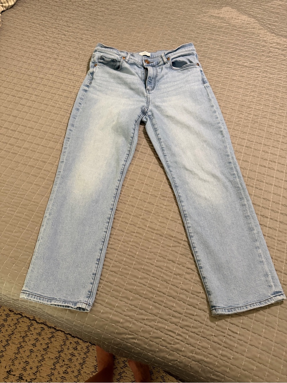 LOFT Light Blue Straight-Leg Women’s Jeans
